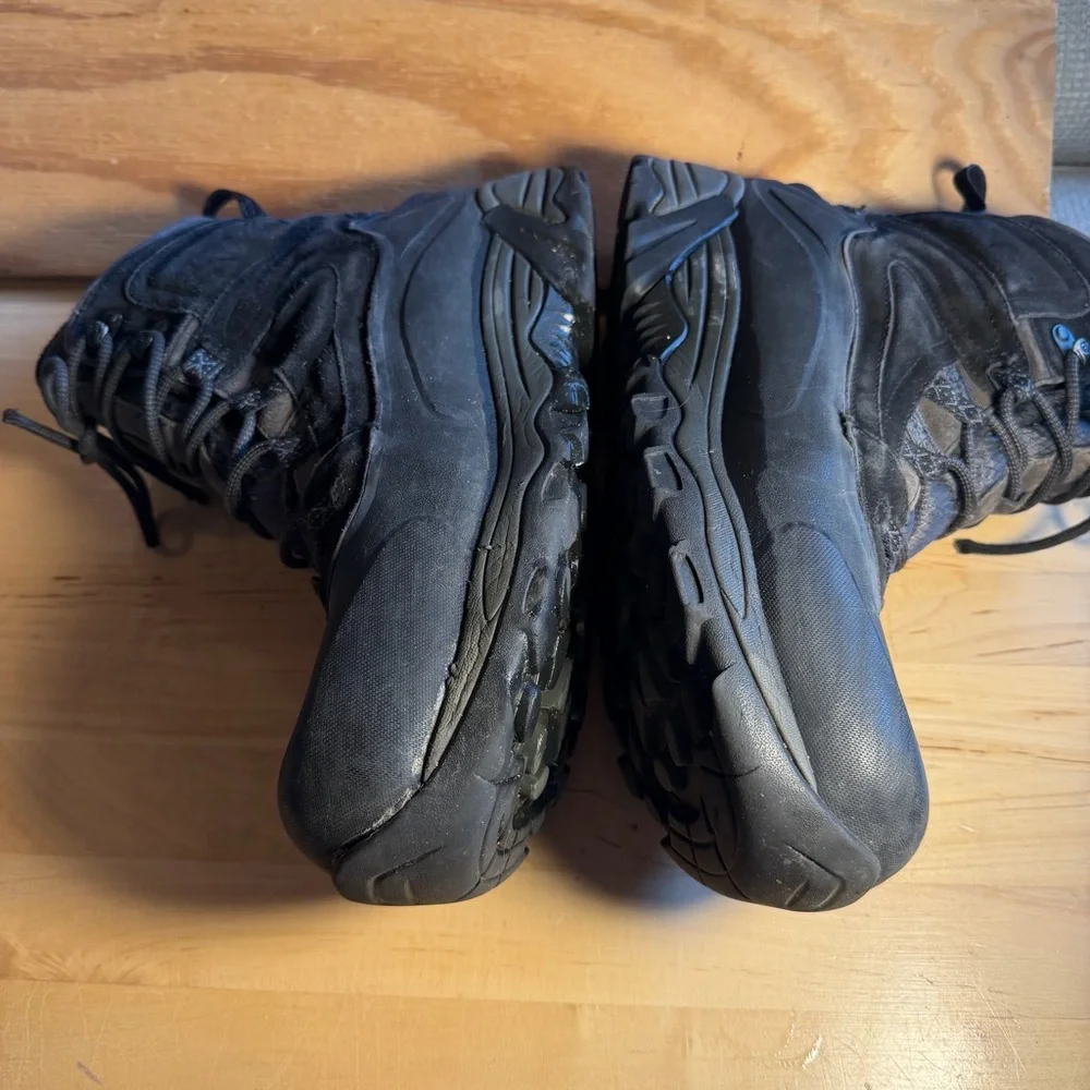 Merrell 13 Ice Jam waterproof Black winter boots hiking work Footwear